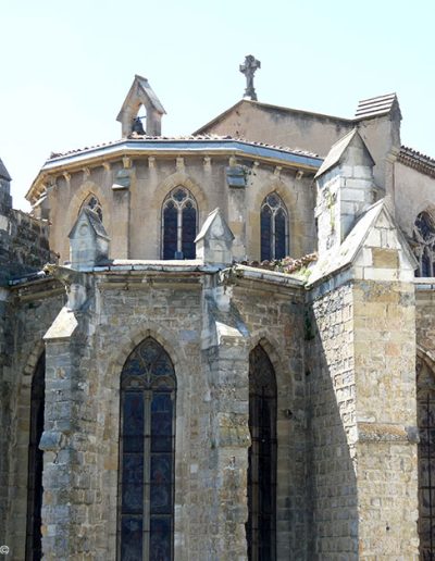 Gárgolas de la Iglesia de Saint-Martin de Limoux (Francia).