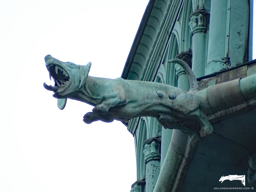 Las gárgolas de la Catedral de Luxemburgo