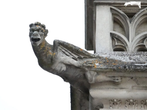 Gárgola de demonio del Château Royal de Blois (Francia).