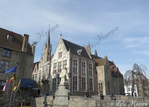 Calle Wollestraat Brujas (Bélgica) (393)