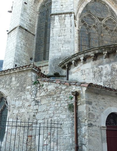 Gárgolas de la Catedral de Cahors (Francia).