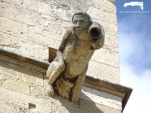 Doccione gargoyle on Palma Cathedral (Majorca).