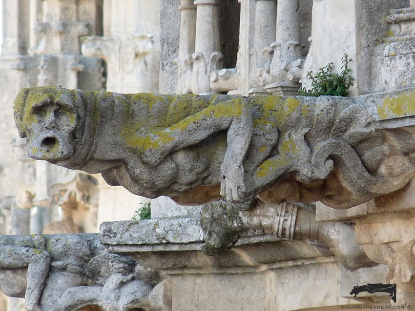 Las gárgolas del cimborrio de la Catedral de Burgos