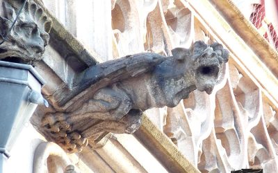 The Gargoyles of the Burghers’ Lodge in Bruges