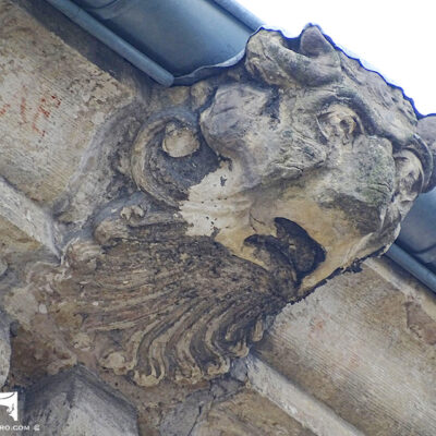 Gárgolas en Luxemburgo Gargola de la Biblioteca Nacional de Luxemburgo 1 1