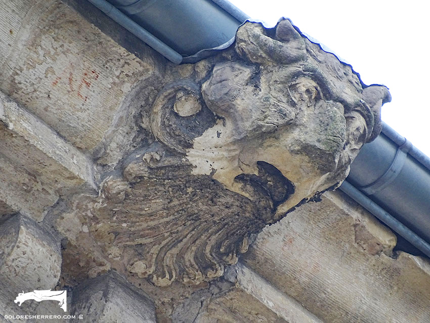 Gargoyles on the Luxembourg National Library