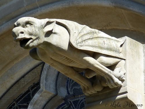 Gárgola Catedral St. Michel Carcassonne (Francia) (334)