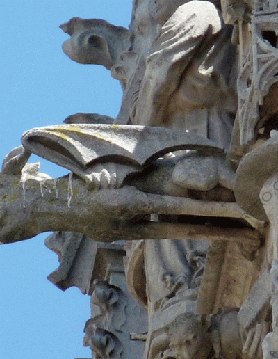 gargolas, catedral, Burgos