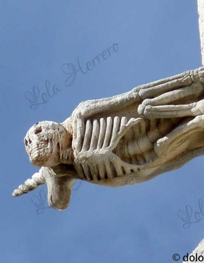 gargola catedral neogotico