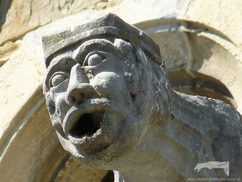 gargola, antropomorfo, escultura