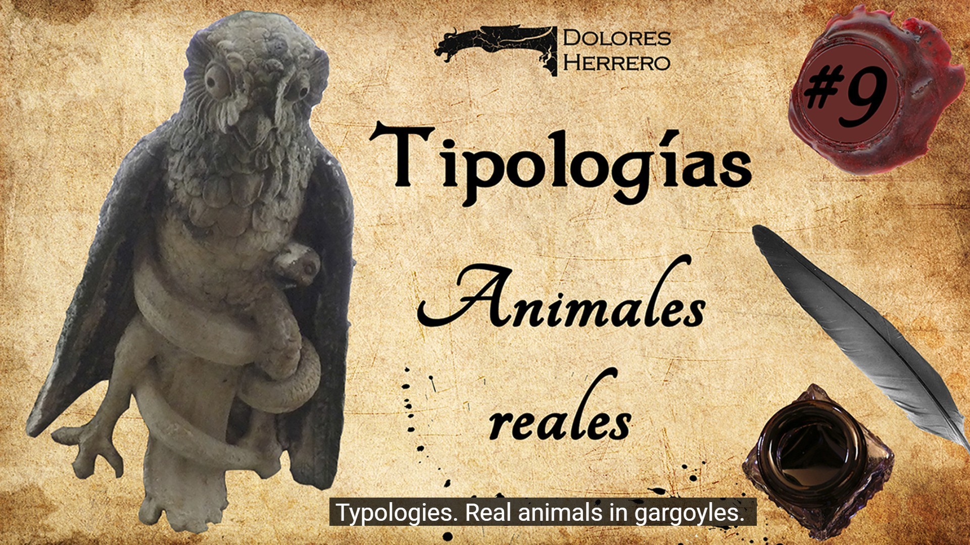 #9 Tipologías: Animales reales en las gárgolas
