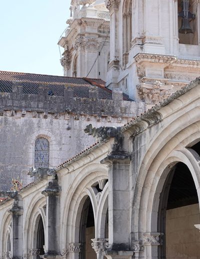 Gargoyles from the Monastery of Alcobaça (Portugal).