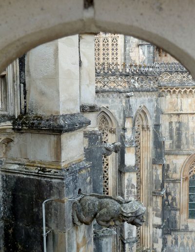 Gargoyles from the Monastery of Batalha (Portugal).