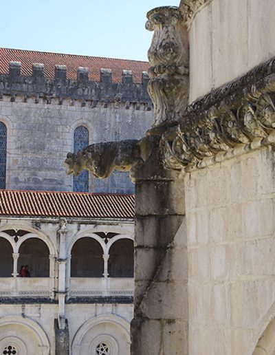 Gárgola del Monasterio de Alcobaça (Portugal).