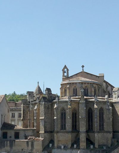 Gárgolas de la Iglesia de Saint-Martin de Limoux (Francia).