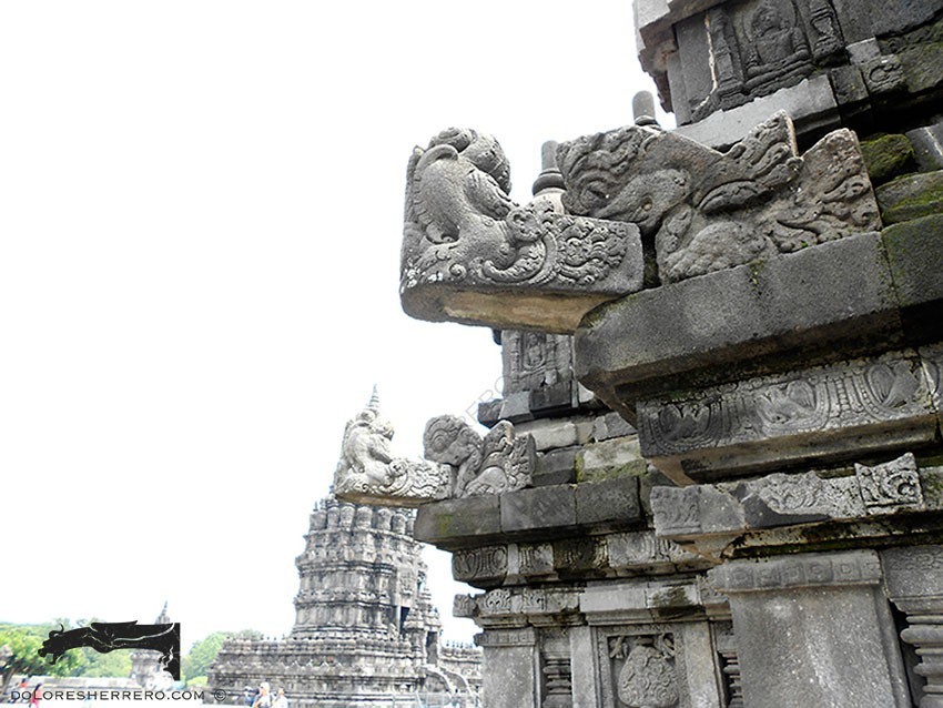 Makaras (Templo de Prambanan, Java)