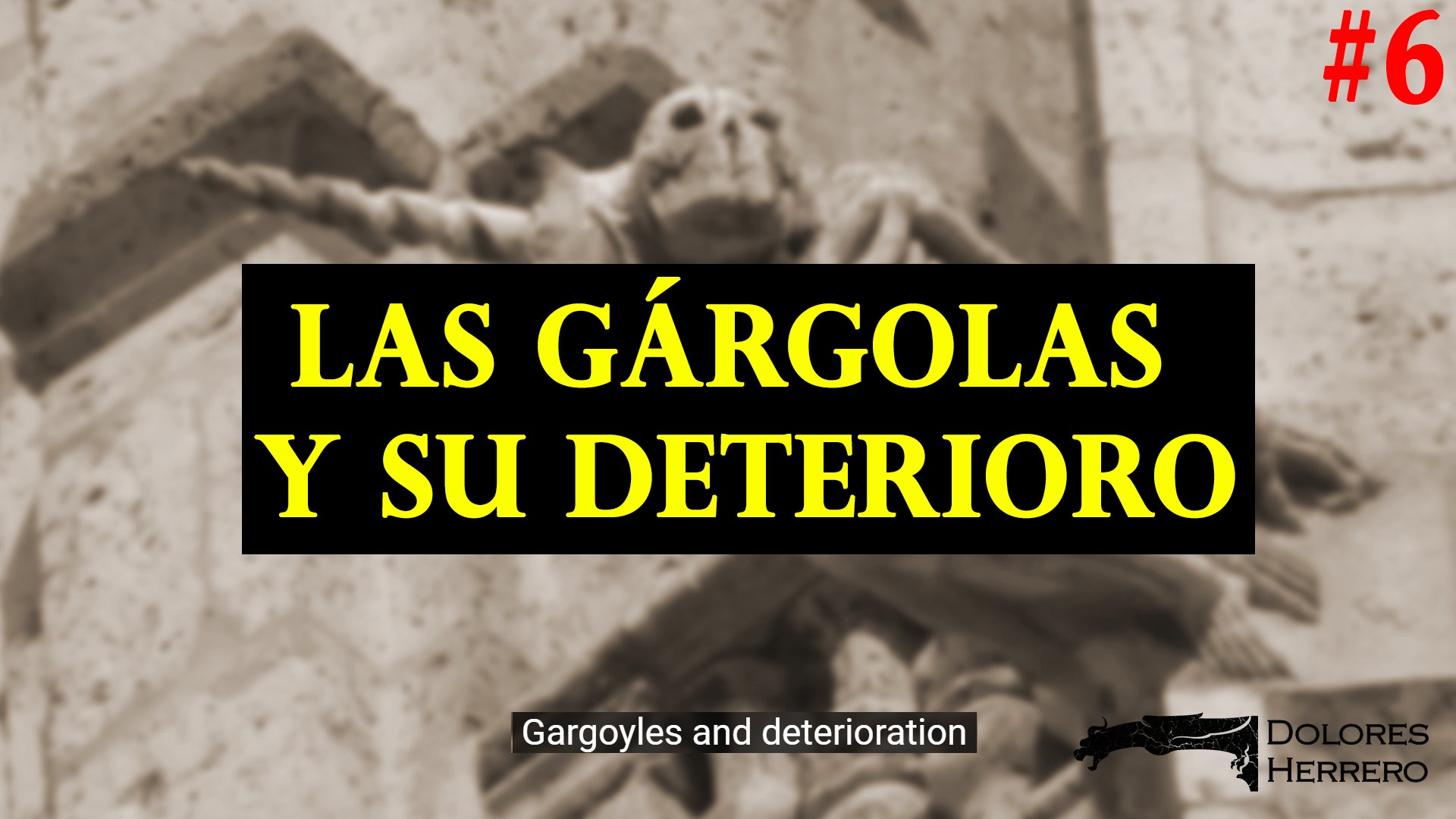#6 Las gárgolas y su deterioro