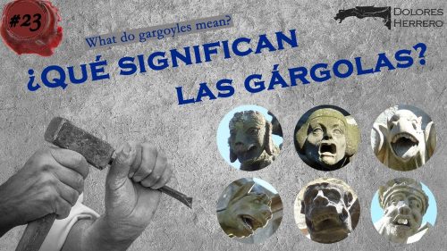 La gárgola y su iconografía 23 ¿Qué significan las gárgolas? Vídeo explicativo con fotografías de gárgolas.